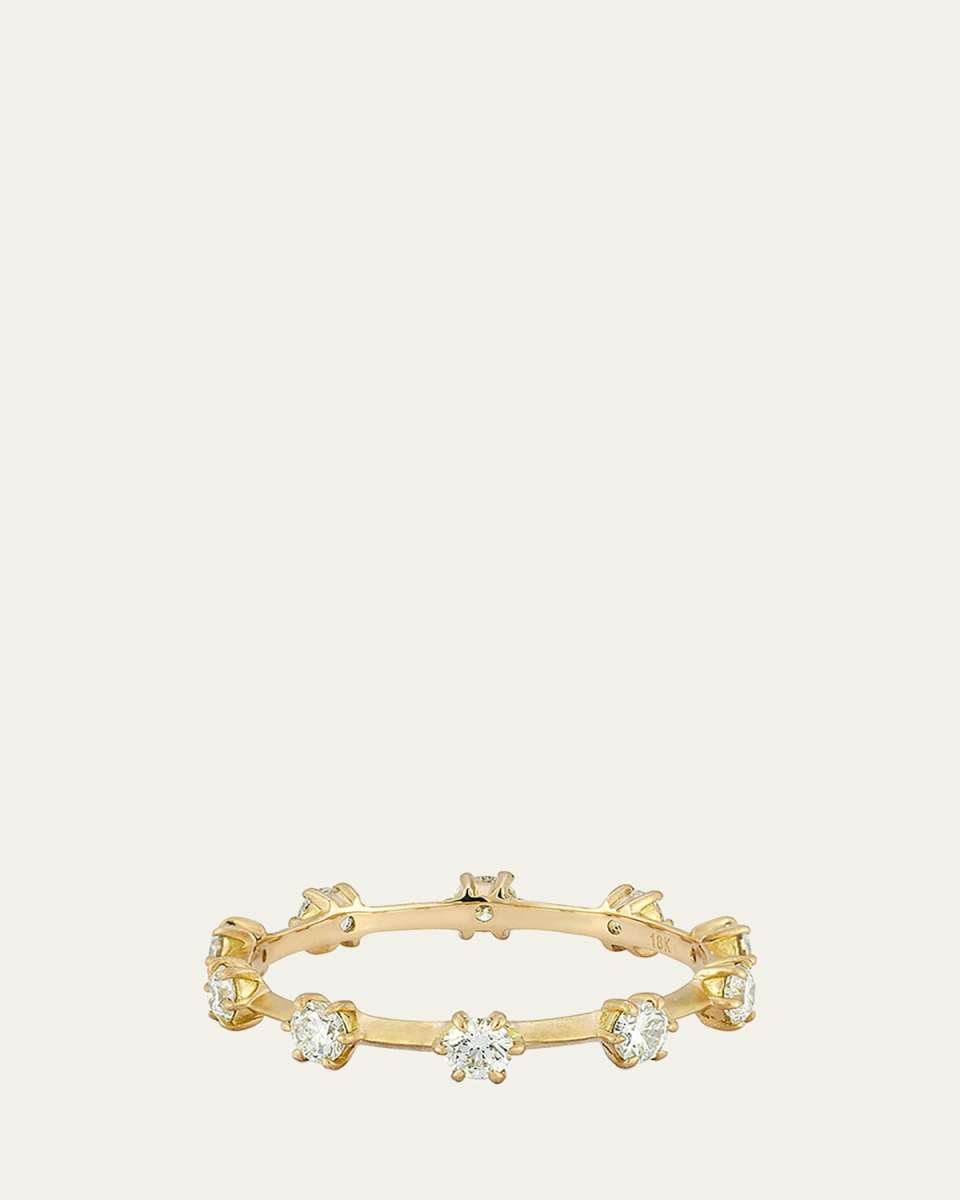 18K Yellow Gold Small Kismet Band